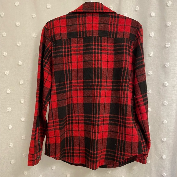 Women’s Checkered Black&Red Jacket - Picture 3 of 5